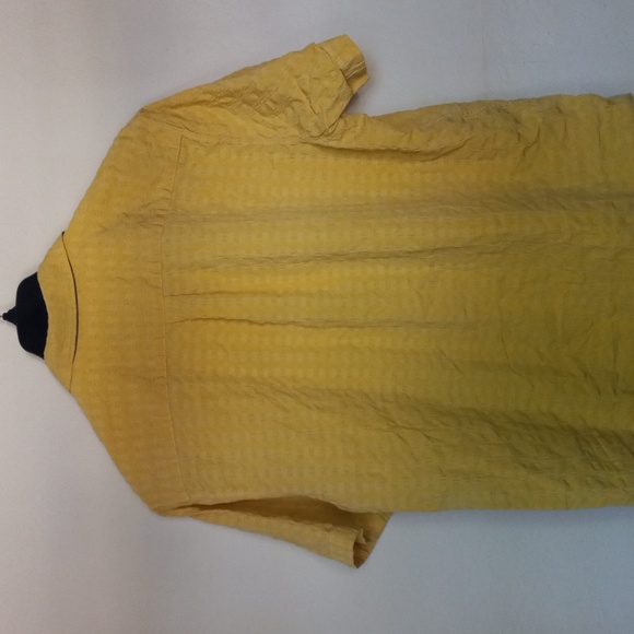 32 Bar Blues Shirt Mens XL Button Front Made in Turkey - Picture 4 of 7